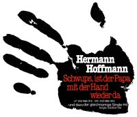 Aufkleber „Schwups, ist der Papa mit der Hand wieder da” Aufkleber „Schwups, ist der Papa mit der Hand wieder da”