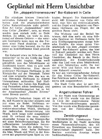 Cellesche Zeitung, Datum unbekannt