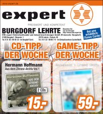 Expert Werbung, 15.11.2014