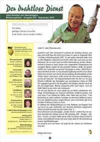 „Der Drahtlose Dienst” SZEV-Infoblatt „Der Drahtlose Dienst”