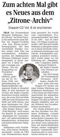 Cellesche Zeitung, 13.03.2021