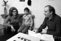 Renate, Thomas und Hermann Hoffmann im Studio Renate, Thomas und Hermann Hoffmann im Studio