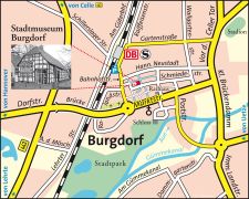 Umgebungsplan zur Ausstellung 2017 in Burgdorf
