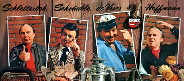 Die vier Charaktere von der LP „Geschichten aus der Dachkammer“ (1977)