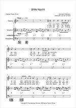 Notenblatt „Stille Nacht” Notenblatt „Stille Nacht”